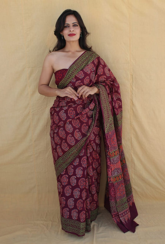 Jaipur Cotton Mulmul Saree (CMS19)