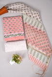 JAIPUR COTTON SUIT WITH CHANDERI DUPPATA (CSS15)