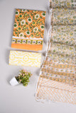 JAIPURI BLOCK PRINTED COTTON SUIT WITH KOTA DUPPATA (CKS11)