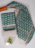 JAIPUR COTTON SUIT WITH CHANDERI DUPPATA (CSS25)