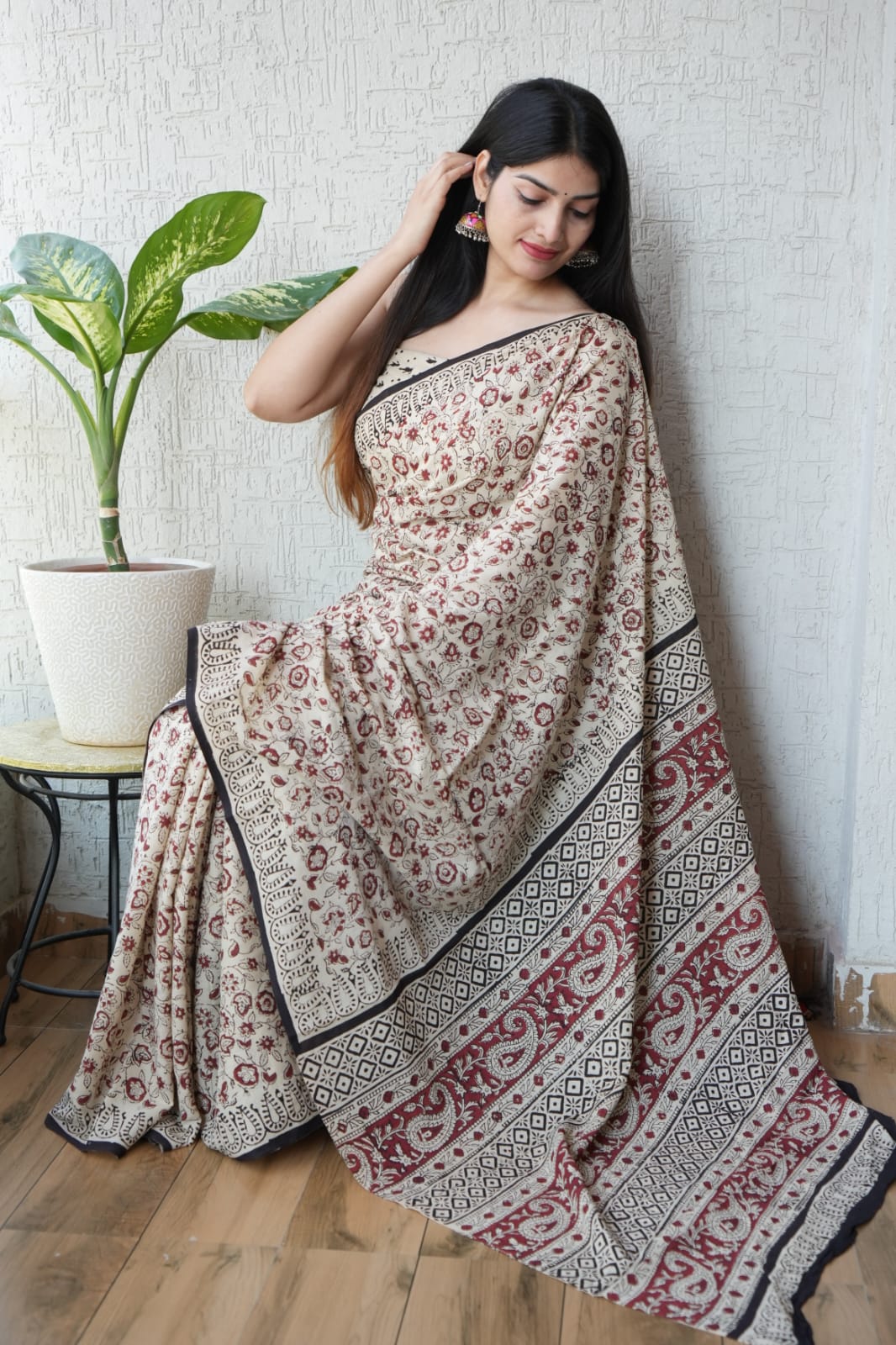 Jaipur Cotton Mulmul Saree (CMS66)