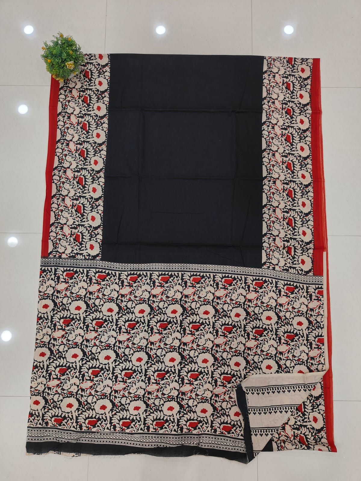 Jaipur Cotton Mulmul Saree (CMS173)