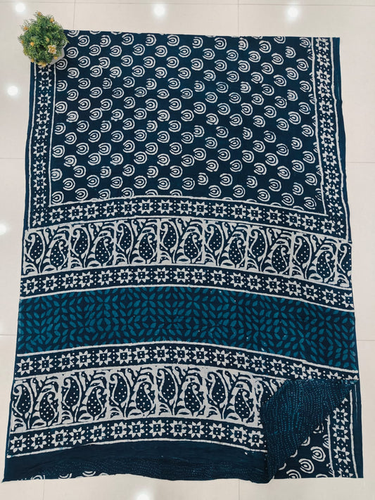 Jaipur Cotton Mulmul Saree (CMS185)