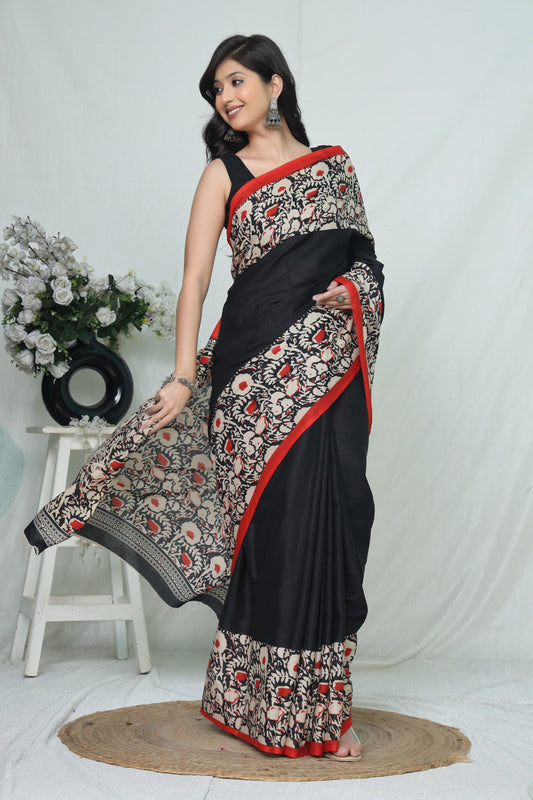 Jaipur Cotton Mulmul Saree (CMS173)