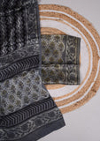 Vanaspati Ajrakh Hand Block Printed Suits Modal Silk Fabric (CIT1)