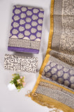 JAIPURI BLOCK PRINTED COTTON SUIT WITH KOTA DUPPATA (CKS26)
