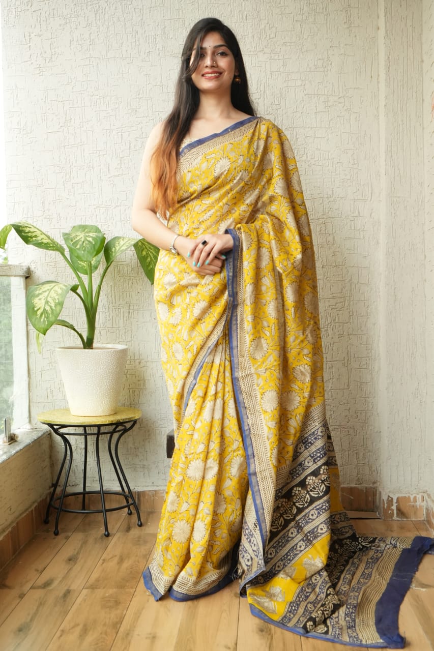 Chanderi Saree