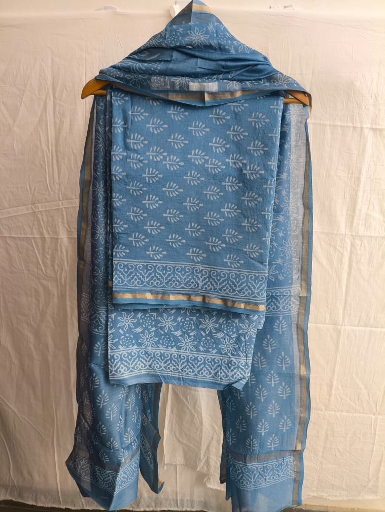 Chanderi Silk Suit