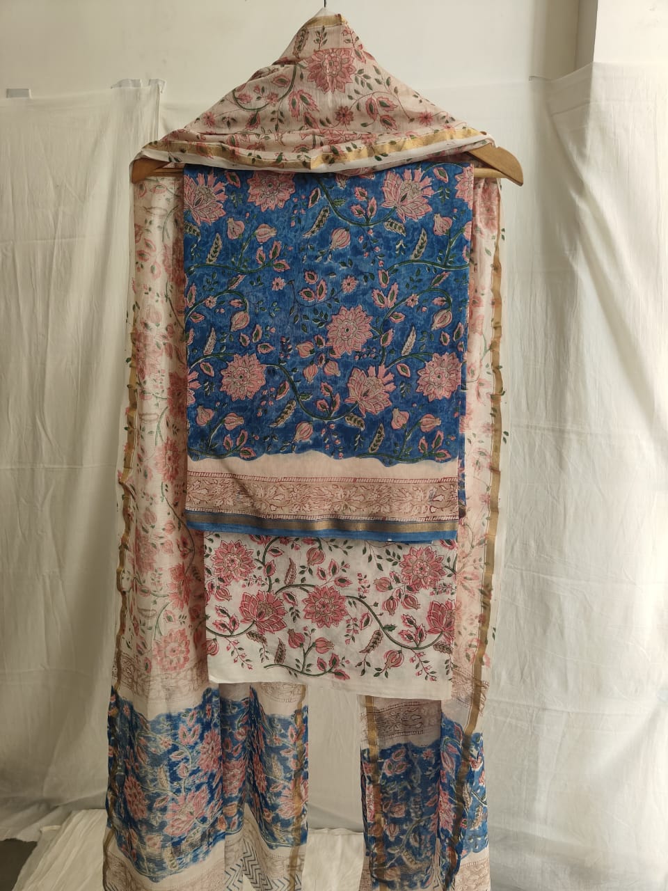 Chanderi Silk Suit