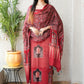 Vanaspati Ajrakh Hand Block Printed Suits Modal Silk Fabric (CIT15)