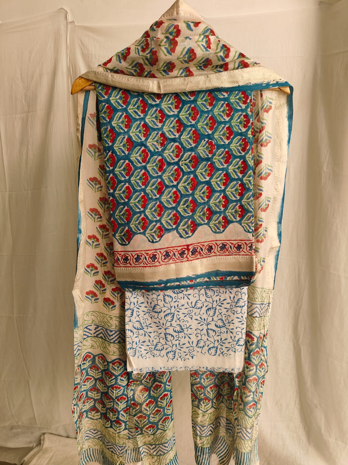 Maheshwari Silk Suit