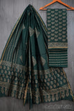 Jaipuri Block Printed Chanderi Silk Suits (CIN48)