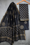Jaipuri Block Printed Chanderi Silk Suits (CIN50)