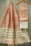 Jaipuri Block Printed Chanderi Silk Suits (CIN57)