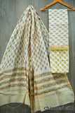 Jaipuri Block Printed Chanderi Silk Suits (CIN63)