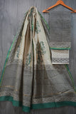 Jaipuri Block Printed Chanderi Silk Suits (CIN64)