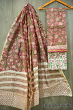 Jaipuri Block Printed Chanderi Silk Suits (CIN71)