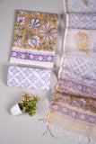 JAIPURI BLOCK PRINTED COTTON SUIT WITH KOTA DUPPATA (CKS69)