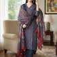 Ajrakh Printed "Stitched" Cotton Suits With Cotton Ajrakh Mulmul Dupatta (ASS1)