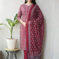Ajrakh Printed "Stitched" Cotton Suits With Cotton Ajrakh Mulmul Dupatta (ASS11)