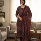Ajrakh Printed "Stitched" Cotton Suits With Cotton Ajrakh Mulmul Dupatta (ASS8)