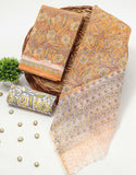 HAND BLOCK PRINTED KOTA DORIYA SUIT WITH KOTA DORIYA DUPPATA (FKS66)