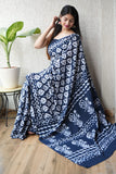 Jaipur Cotton Mulmul Saree (CMS34)