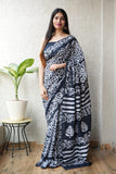 Jaipur Cotton Mulmul Saree (CMS136)