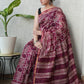 Bagru Hand Block Printed Chanderi Silk Saree with Blouse (CSS108)