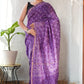 Bagru Hand Block Printed Chanderi Silk Saree with Blouse (CSS105)