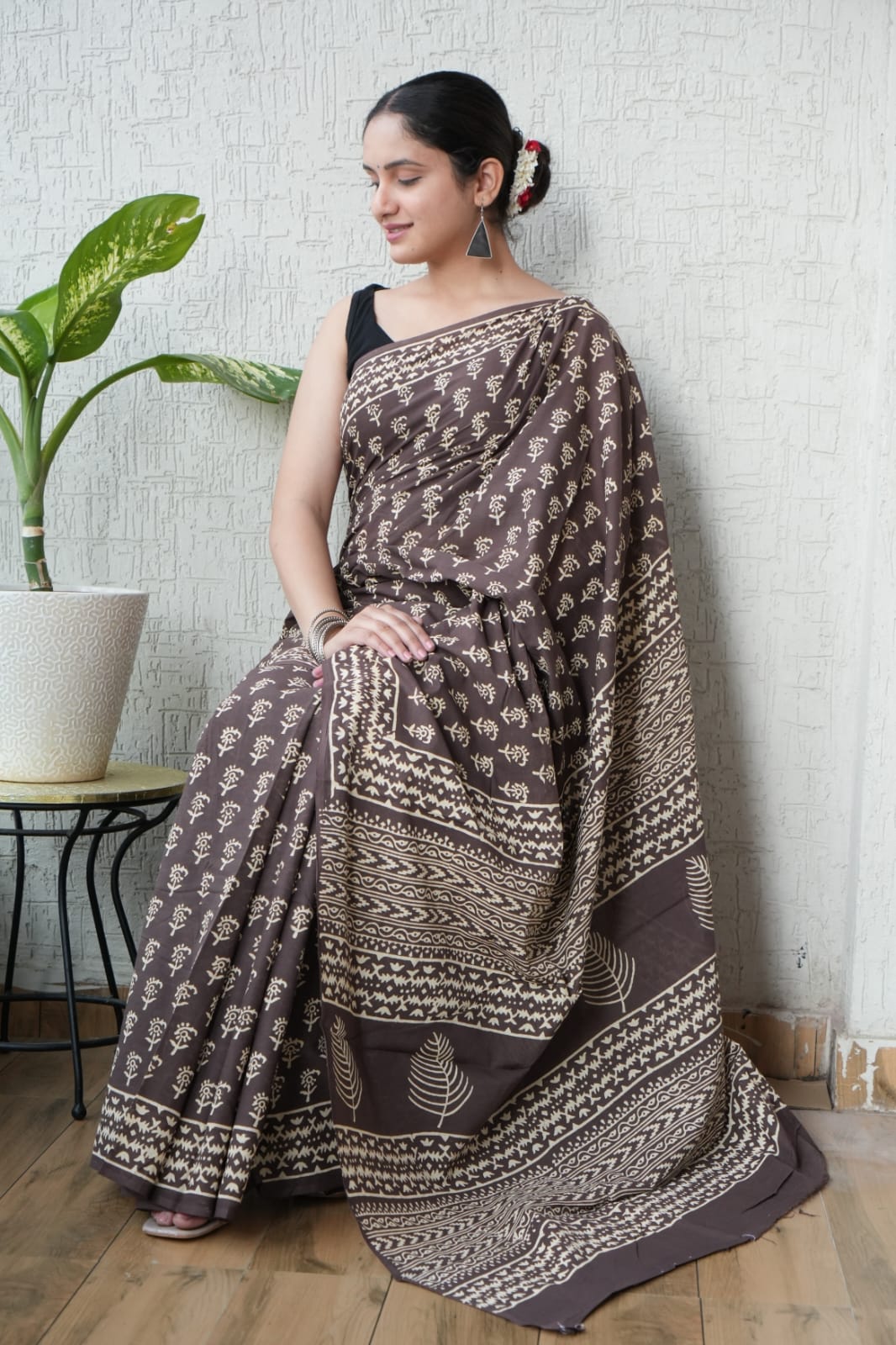 Jaipur Cotton Mulmul Saree (CMS149)
