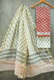 Jaipuri Block Printed Chanderi Silk Suits (CIN84)