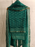 Jaipuri Block Printed Chanderi Silk Suits (CIN90)