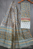 Jaipuri Block Printed Chanderi Silk Suits (CIN87)