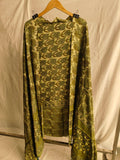 Vanaspati Ajrakh Hand Block Printed Suits Modal Silk Fabric (CIT47)
