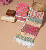 JAIPURI BLOCK PRINTED COTTON SUIT WITH KOTA DUPPATA (CKS91)