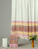 HAND BLOCK PRINTED COTTON 3-PIS SUIT WITH MULMUL DUPPATA (CMS107)