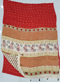 HAND BLOCK PRINTED AJRAKH MODAL SILK SAREE (CIG75)