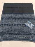 HAND BLOCK BAGRU PRINTED KOTA DORIYA SAREE WITH MULMUL BLOUSE (KDS100)