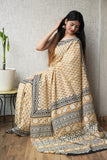 Jaipur Cotton Mulmul Saree (CMS157)