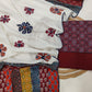 Ajarkh  Print Suit Pcs With Patch Work And Mirror Work Dupatta (ASW09)
