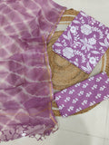 JAIPURI BLOCK PRINTED COTTON SUIT WITH KOTA DUPPATA (CKS120)