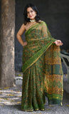 Jaipuri Block Printed Cotton Kota Doriya Saree (CIS119)