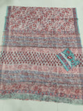 HAND BLOCK BAGRU PRINTED KOTA DORIYA SAREE WITH MULMUL BLOUSE (KDS109)