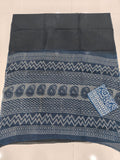 HAND BLOCK BAGRU PRINTED KOTA DORIYA SAREE WITH MULMUL BLOUSE (KDS110)