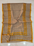 Jaipuri Block Printed Cotton Kota Doriya Saree (CIS127)