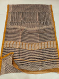 Jaipuri Block Printed Cotton Kota Doriya Saree (CIS131)