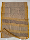 Jaipuri Block Printed Cotton Kota Doriya Saree (CIS132)