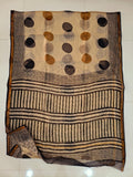 Jaipuri Block Printed Cotton Kota Doriya Saree (CIS133)