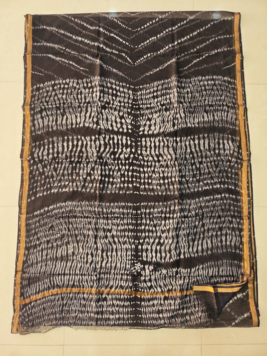 Jaipuri Block Printed Cotton Kota Doriya Saree (CIS140)